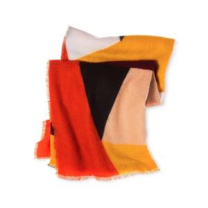 multi color scarf